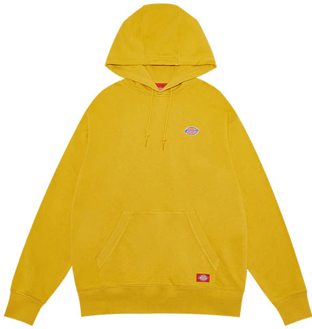 dickies-unisex-cotton-logo-badge-hoodie-ginger-yellow-dk-008874-c01