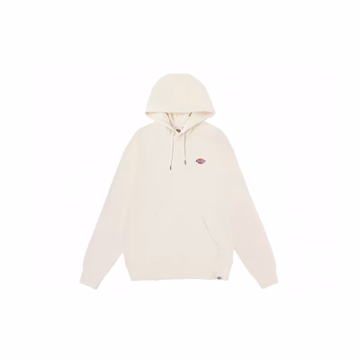 Dickies Unisex Cream White Hooded Pullover Sweatshirt DK010945-175927-C4D