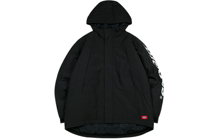 Dickies Unisex Hooded Padded Jacket Black - Perfect Gift Choice DK008135BLK