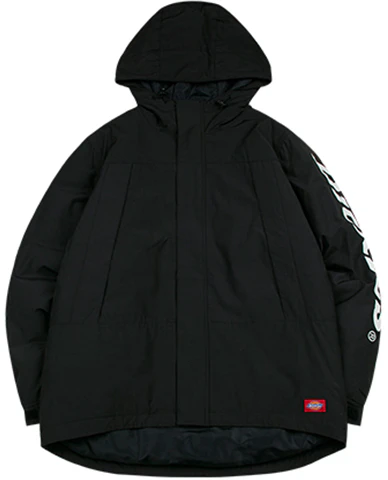 dickies-unisex-hooded-padded-jacket-black-perfect-gift-choice-dk-008135-blk