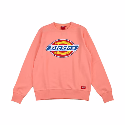 Dickies Unisex Logo Crewneck Sweatshirt Light Pink DK007059B34