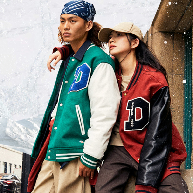 Details for Dickies Unisex Loose Fit Baseball Jacket Workwear Style男女同款 DK012258