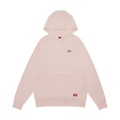 Dickies Unisex Peach Pink Logo Badge Cotton Hoodie DK008874C03