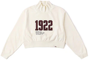 Dickies Unisex Solid Casual Stand Collar Sweatshirt Egret White DK0A87L9C48 Dickies Unisex Solid Casual Stand Collar Sweatshirt Egret White DK0A87L9C48