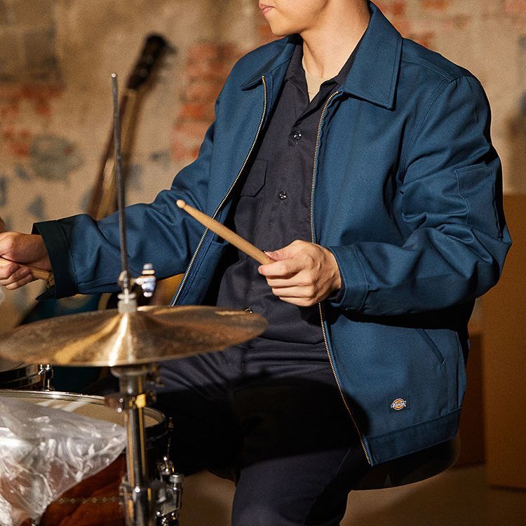 Lookbook Dickies Unisex Solid Color Jacket DK011776