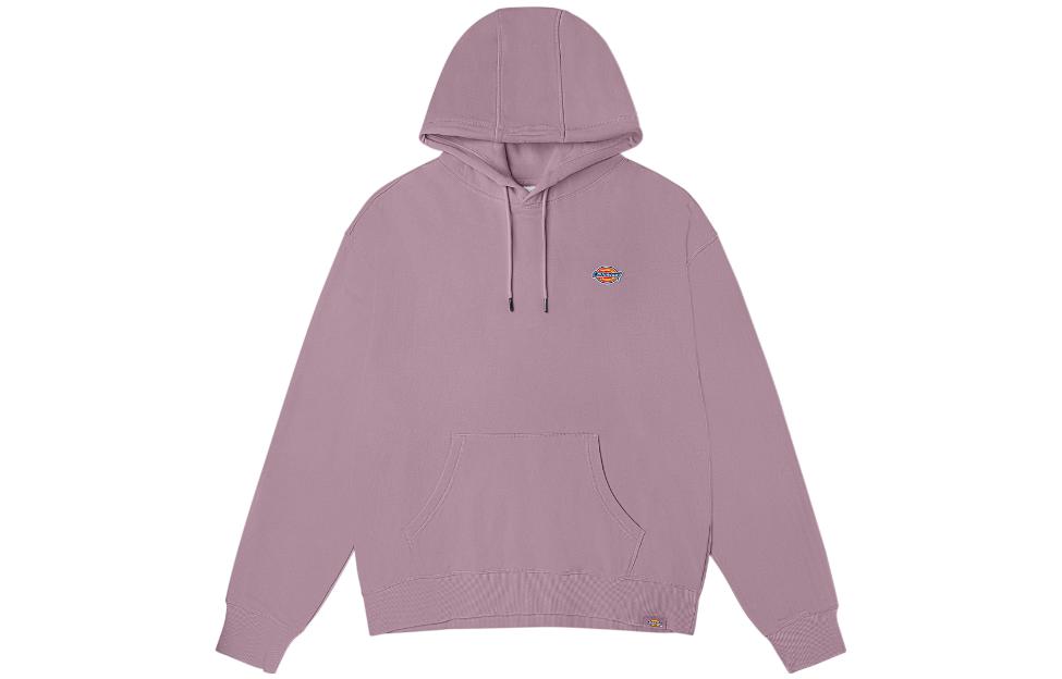 Dickies Unisex Solid Color Loose Fit Hoodie in Mauve Purple DK010945-169136-B34