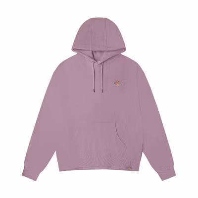 Dickies Unisex Solid Color Loose Fit Hoodie in Mauve Purple DK010945-169136-B34