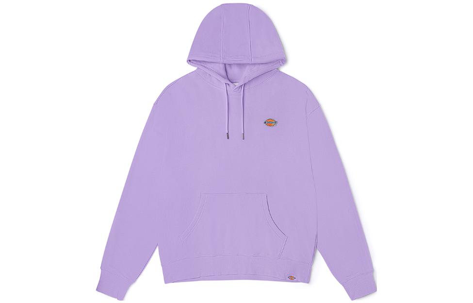 Dickies Unisex Solid Color Loose Fit Hoodie Rose Purple DK010945-169136-A72