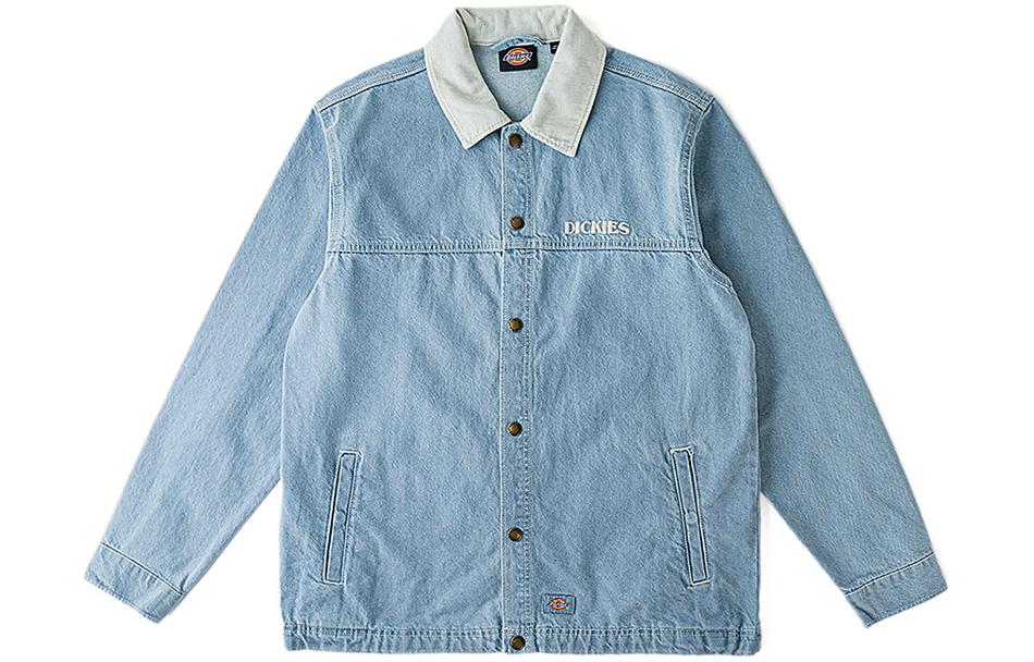 Dickies Vintage Denim Jacket with Floral Embroidery Unisex DK012970