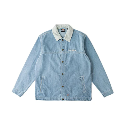 Dickies Vintage Denim Jacket with Floral Embroidery Unisex DK012970