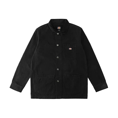 Dickies Washed Workwear Jacket Unisex With Brand Lettering Design DK013053