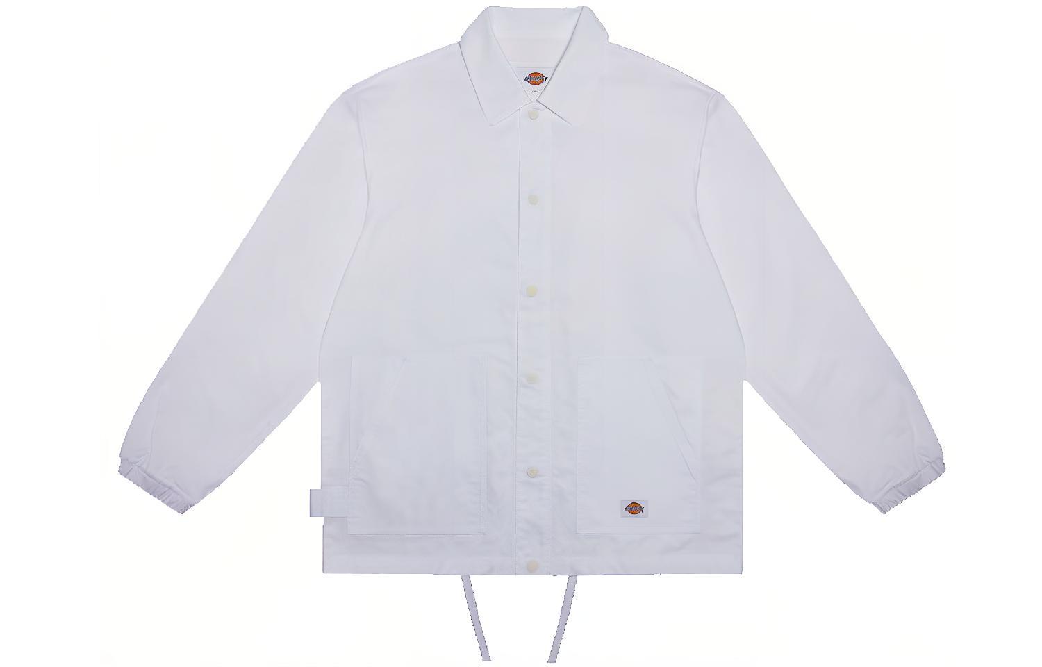 Dickies White Casual Trendy Simplistic Jacket DK009404C4D