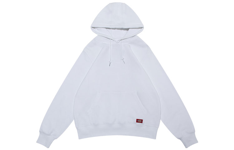 Dickies White Hoodie with Large Logo on Back - Unisex DK009567C4D