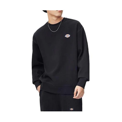 Dickies Workwear-Inspired Logo Sweatshirt Unisex DK010957BLK1
