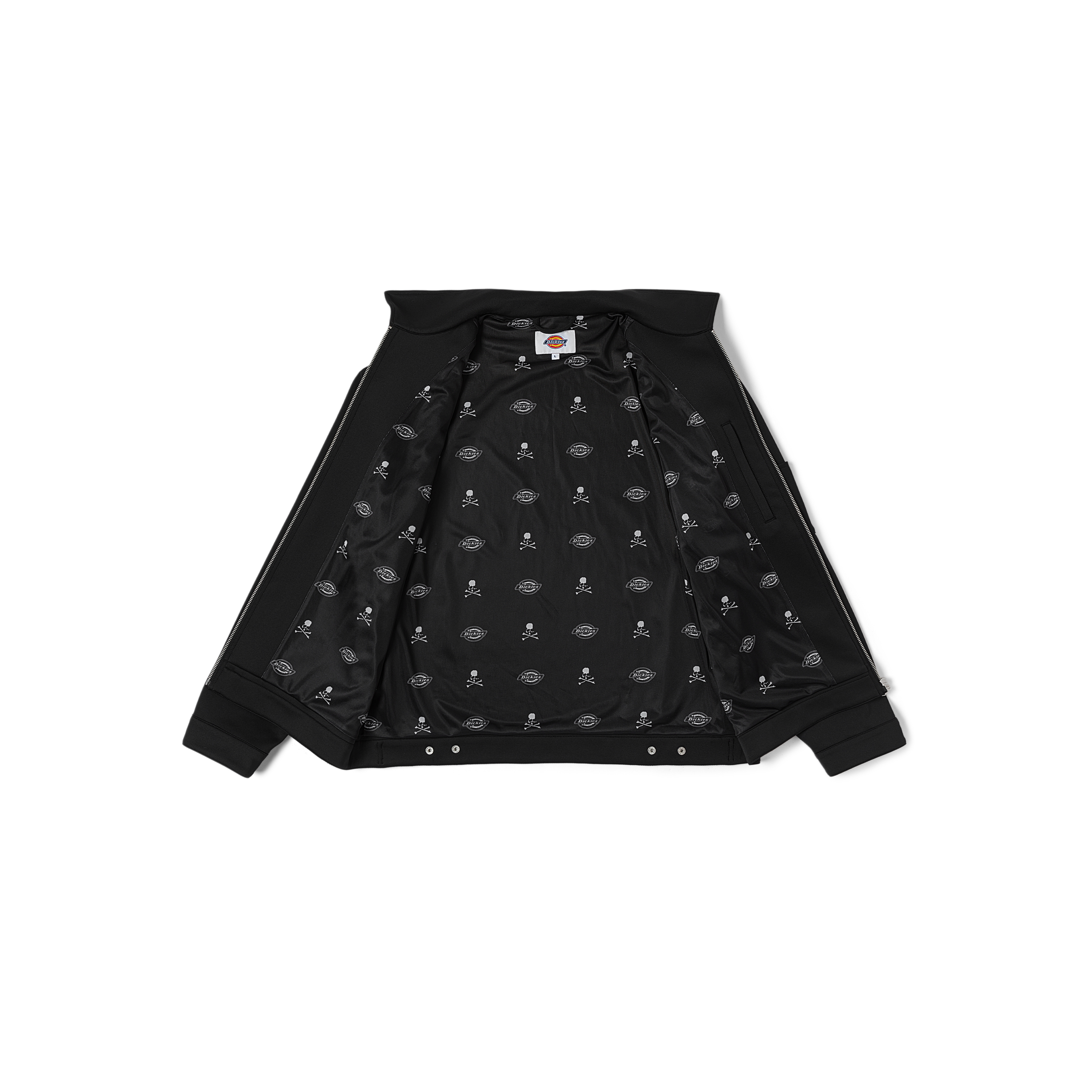 Shop Dickies x mastermind JAPAN Jaket Kolaborasi Tengkorak Hitam Edisi Spesial DK011445BLK