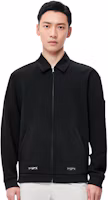 Shop Dickies x mastermind JAPAN Reflective Print Long Sleeve Zip Jacket Black DK011445H29