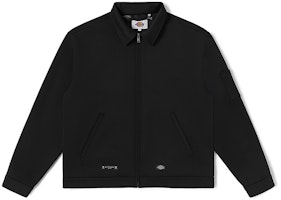 Dickies x mastermind JAPAN SS23 Logo Print Collared Jacket Black DK011445H30 Dickies x mastermind JAPAN SS23 Logo Print Collared Jacket Black DK011445H30