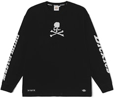 Dickies x mastermind JAPAN SS23 Logo Print Crewneck T-Shirt White/Black Mens. DK011443BLK1 Dickies x mastermind JAPAN SS23 Logo Print Crewneck T-Shirt White/Black Mens. DK011443BLK1