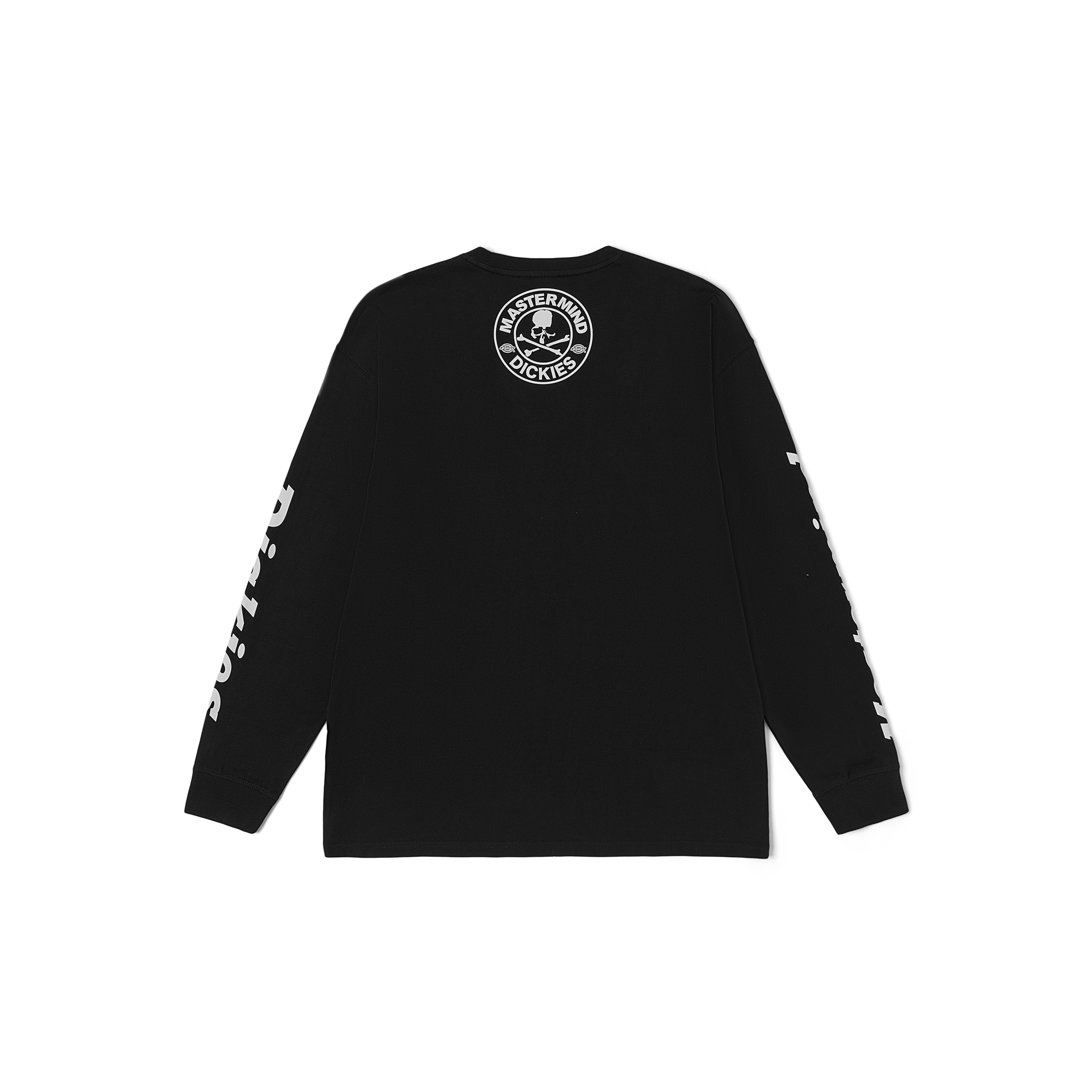 Lookbook Dickies x mastermind JAPAN SS23 印花標誌圓領T恤 白/黑 男款 DK011443BLK1