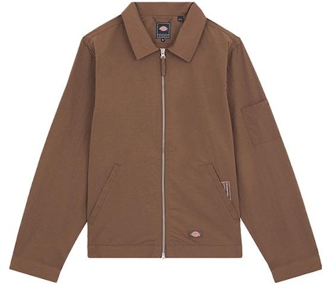 Dickies x POP Trading Company Jaket Kasual Coklat Kerja. DK011822 Buy Dickies x POP Trading Company Jaket Kasual Coklat Kerja. DK011822