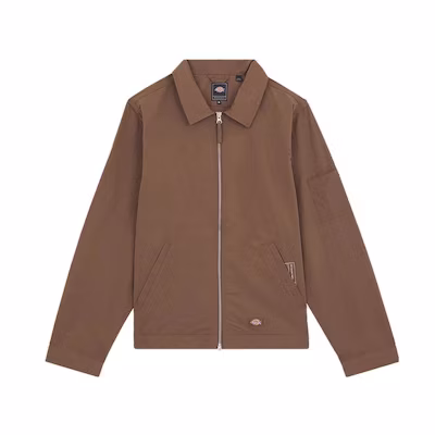 Dickies POP Trading Company Brown Workwear Casual Jacket. DK011822