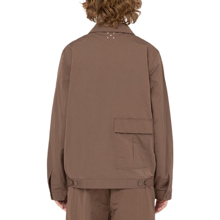 Purchase Dickies x POP Trading Company Jaket Kasual Coklat Kerja. DK011822