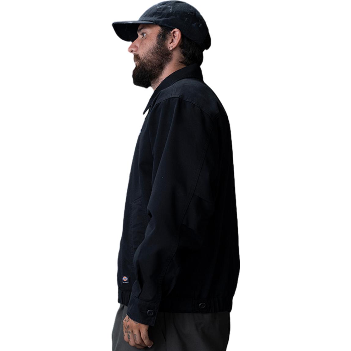 Lookbook Dickies x Ronnie Sandoval Solid Zip-Up Straight-Cut Jacket Collaboration DK011265