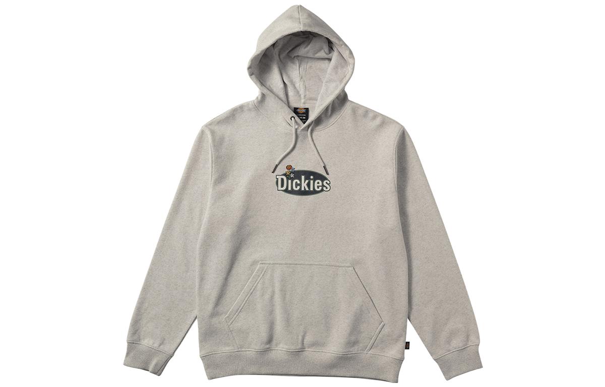 Dickies x TOM KNOX Hoodie Unisex Pullover in Light Smoke Gray DK012204