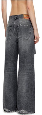 DIESEL 1996 D-Sire FW24 ユニセックス ダークグレー ワイドレッグ バギージーンズ A06926007X4-02 Purchase DIESEL 1996 D-Sire FW24 ユニセックス ダークグレー ワイドレッグ バギージーンズ A06926007X4-02