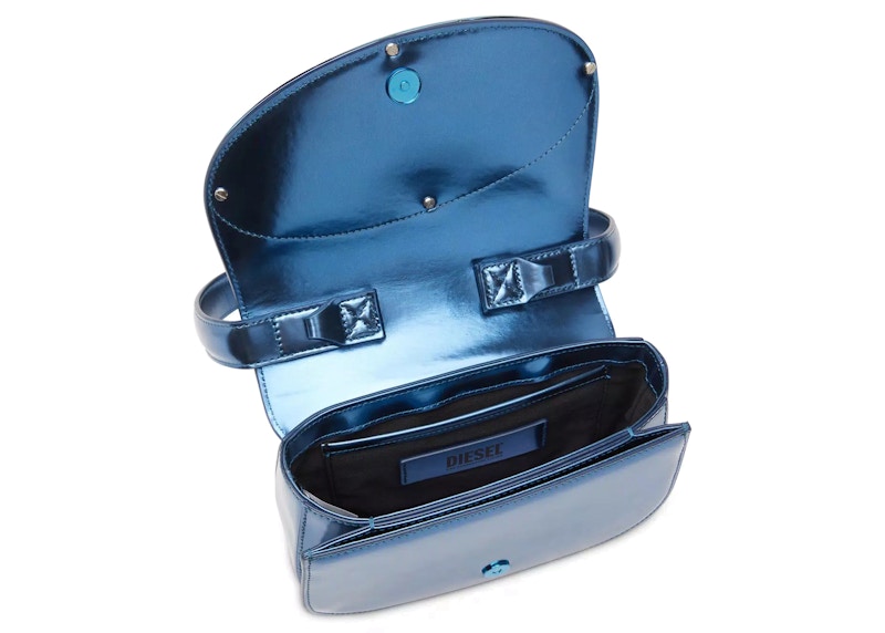 Lookbook Diesel 1DR 肩包 镜面皮革 蓝色