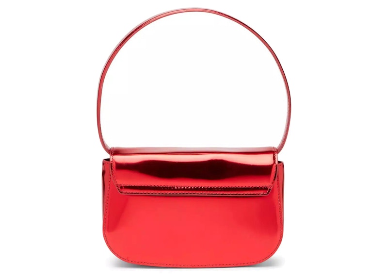 Order Tas Bahu Diesel 1DR Kulit Cermin Merah