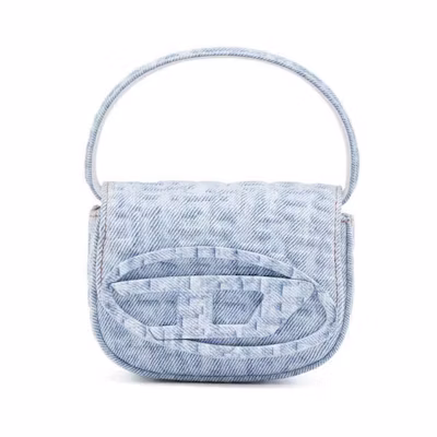 Diesel 1DR XS Shoulder Bag Denim Light Blue
