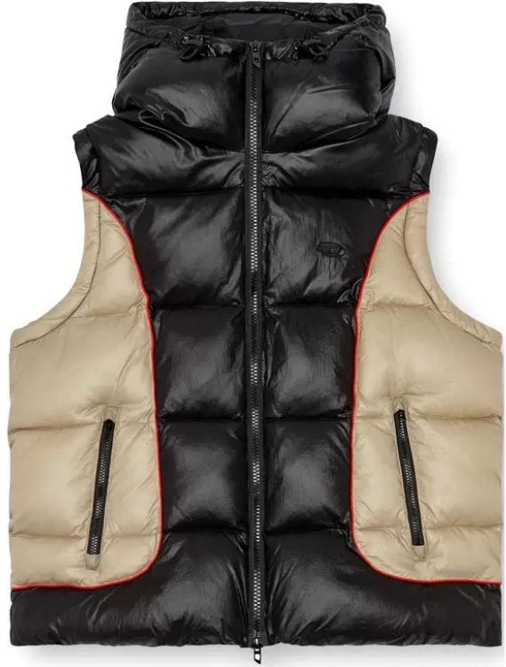diesel-24-fw-black-beige-patchwork-logo-embroidered-hoodie-vest-jacket-a144060-dbch-9-xx