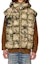 Details for DIESEL Beige Tie-Dye Sleeveless Hooded Zip Vest. A095200DGAN-7BD