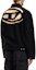 Lookbook DIESEL Black Barn Stitch Embroidered Distressed Patch Loose Jacket. A141470LIBQ-9XX