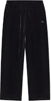 DIESEL Black Casual Pants with Elastic Waist and Drawstring. A141200LIBW-9XX DIESEL Black Casual Pants with Elastic Waist and Drawstring. A141200LIBW-9XX