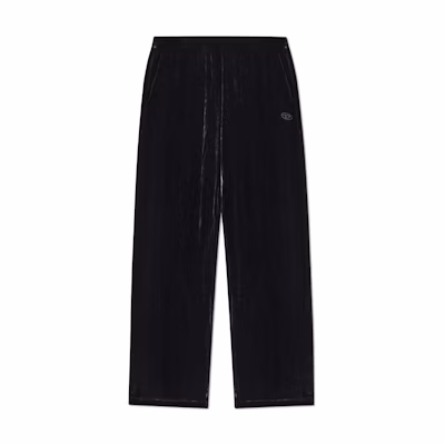 DIESEL Black Casual Pants with Elastic Waist and Drawstring. A141200LIBW-9XX