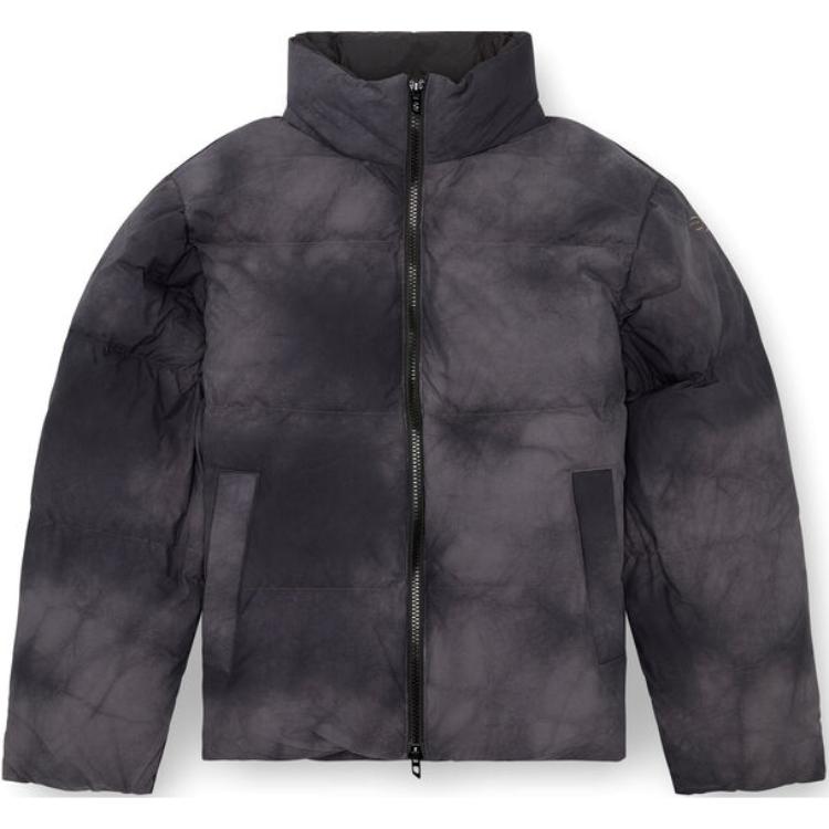 DIESEL  Black Colorblock Vintage Stand Collar Zip-Up Jacket. A144010CBCS-9XXA