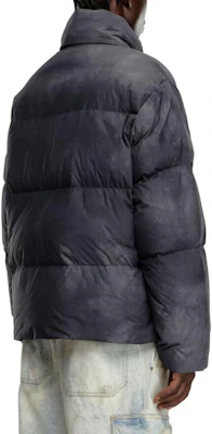 DIESEL ブラック カラーブロック ヴィンテージ スタンドカラー ジップアップジャケット A144010CBCS-9XXA Details for DIESEL ブラック カラーブロック ヴィンテージ スタンドカラー ジップアップジャケット A144010CBCS-9XXA