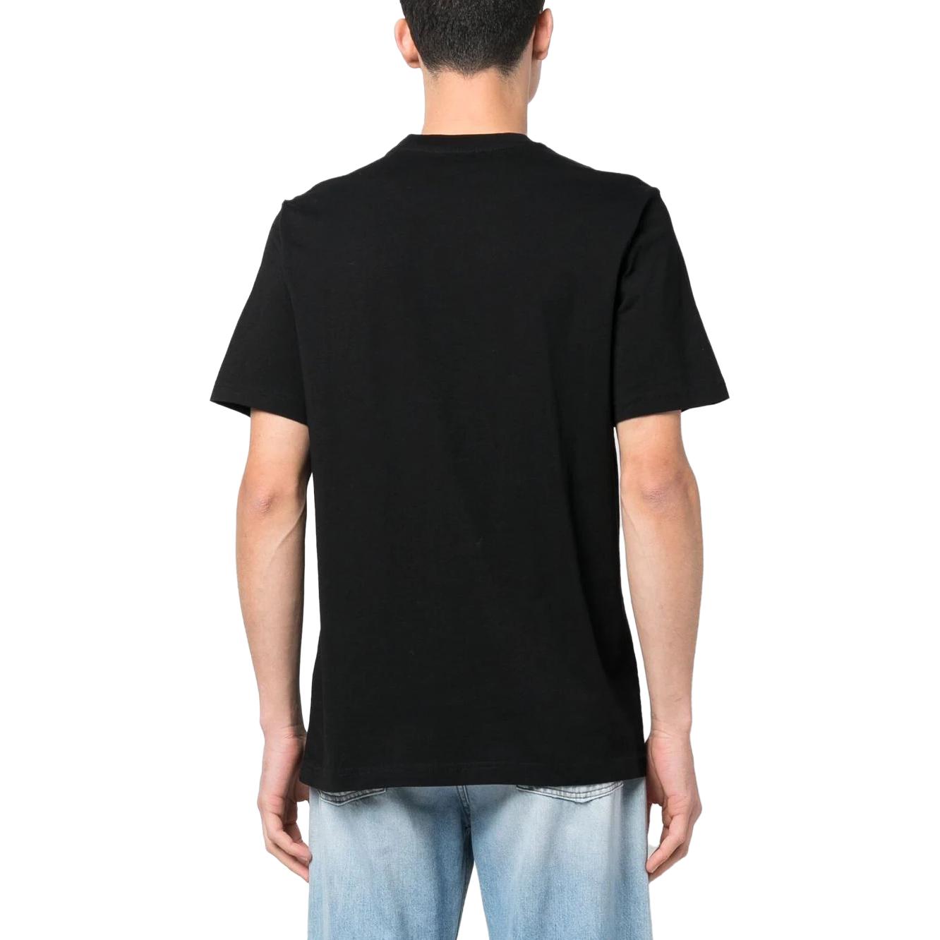 Purchase DIESEL  Black Crew Neck T-Shirt with Logo Print A114210BLAP-900