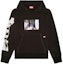 Order DIESEL Black Graphic Print Sweatshirt - Comfortable and Stylish A035920IEAX-9XX