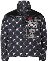DIESEL Black Graphic Print Zip-Up Cotton Jacket 00SYIF0NAZD DIESEL Black Graphic Print Zip-Up Cotton Jacket 00SYIF0NAZD