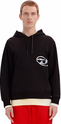 DIESEL Sudadera Negra con Estampado de Logo Diseño Casual. A110800JFAV Purchase DIESEL Sudadera Negra con Estampado de Logo Diseño Casual. A110800JFAV