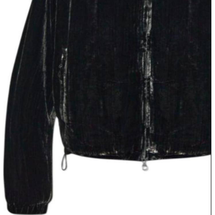 Details for DIESEL  Black Loose-Fit Ribbed Hem Drop Shoulder Jacket. A141170LIBW9XX