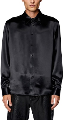 디젤 블랙 오버사이즈 컴피 롱슬리브 솔리드 셔츠 자켓 A132950QIAP-BLACK Lookbook 디젤 블랙 오버사이즈 컴피 롱슬리브 솔리드 셔츠 자켓 A132950QIAP-BLACK