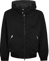 DIESEL Black Solid Color Hooded Zip Jacket with Side Pockets. A143060CHBP-9XX DIESEL Black Solid Color Hooded Zip Jacket with Side Pockets. A143060CHBP-9XX