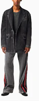 Purchase DIESEL 黑色單排扣牛仔西裝外套 A0407009B8702