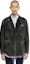 Sizing DIESEL Jaket Blazer Denim Hitam Single-Breasted Lelaki. A0407009B8702