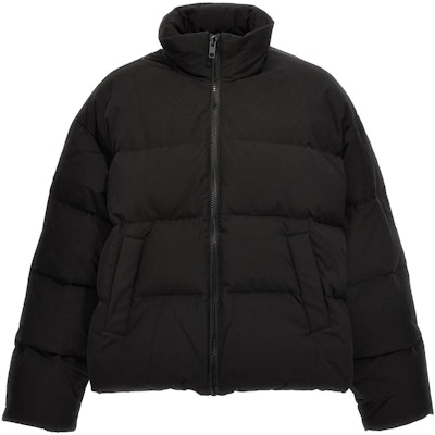 DIESEL Black Solid Stand Collar Zip Down Jacket A114320BJAJ-9XX Buy DIESEL Black Solid Stand Collar Zip Down Jacket A114320BJAJ-9XX