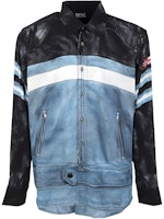 DIESEL Black Vintage Color-Block Long-Sleeve Shirt. A088140BJAL-9XX DIESEL Black Vintage Color-Block Long-Sleeve Shirt. A088140BJAL-9XX